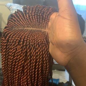 Beautiful braided wig